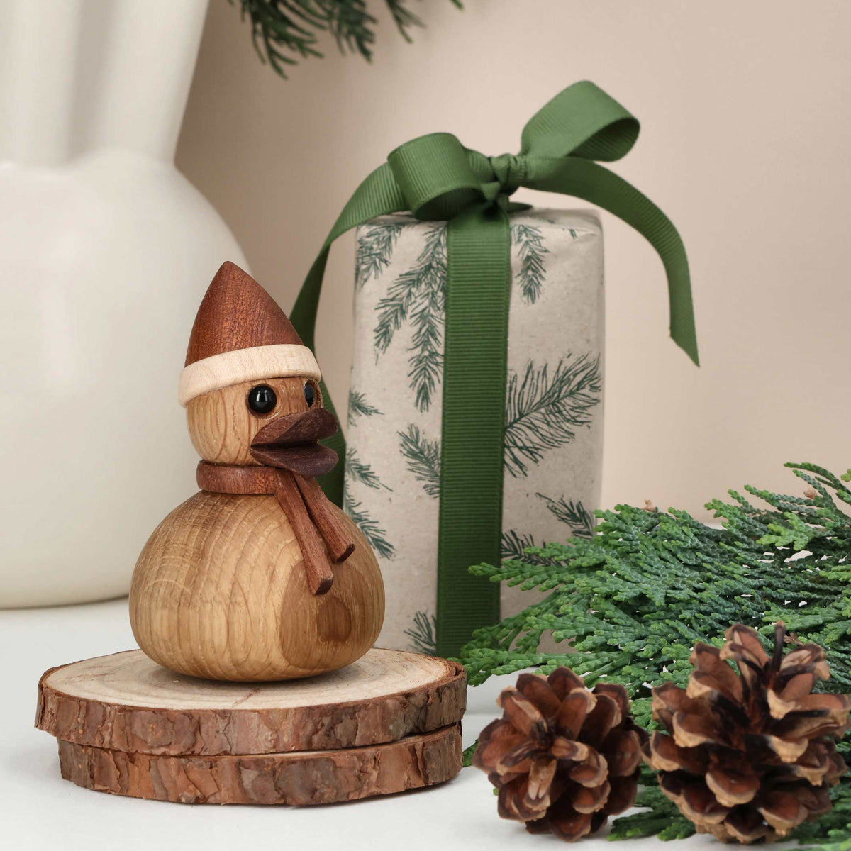 Holz-Entchen Duckie – Eiche · 9 cm | Spring Copenhagen