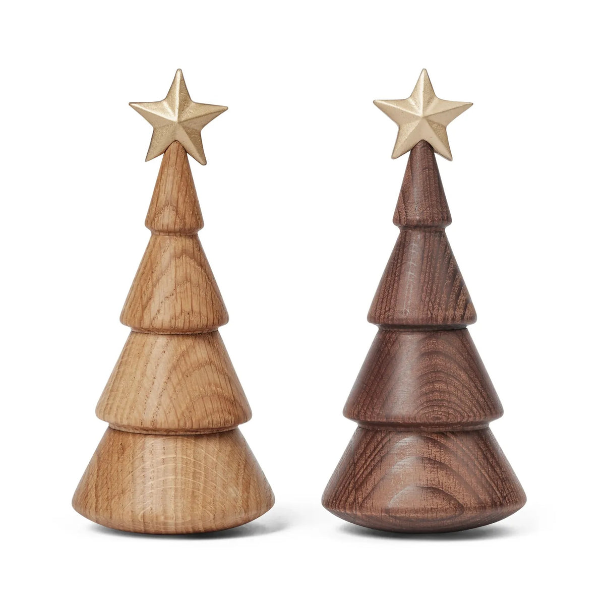 Wooden Christmas Tree – Oak · 15 cm | Spring Copenhagen