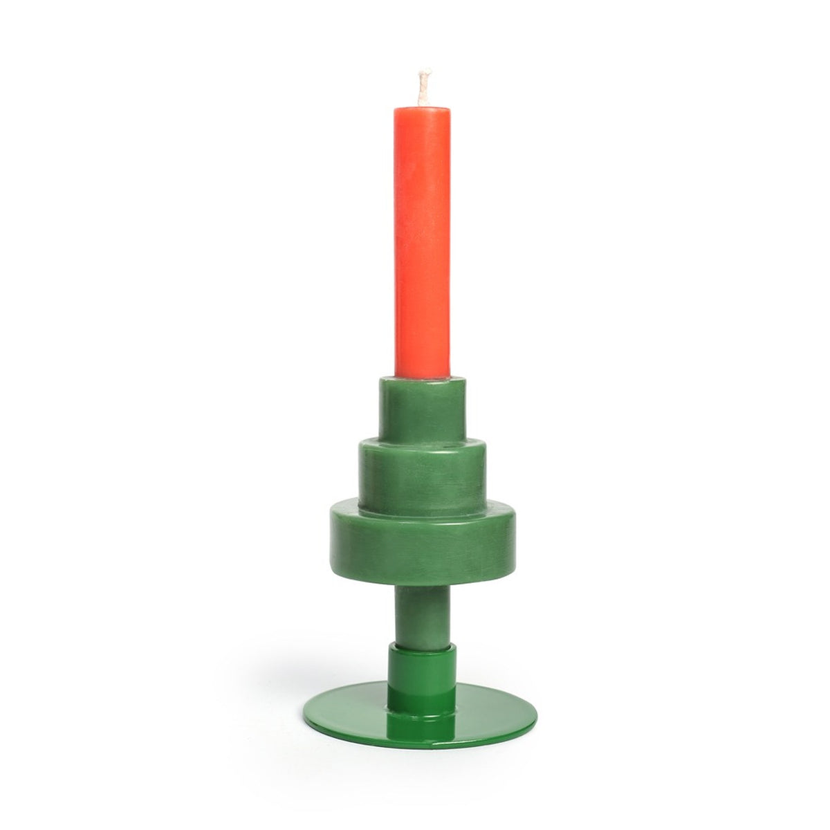 XMAS TREE CANDLE - Party Kerze mit Mini Pop Ständer - ca. 13 cm hoch. | Not the girl who misses much