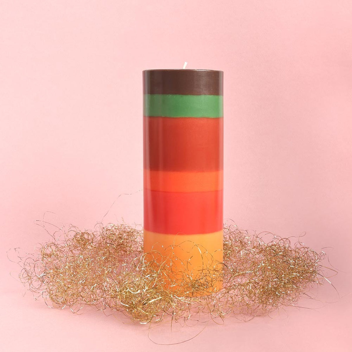 Stumpenkerze "Fröhliches Fest" – 20 cm | not the girl who misses much