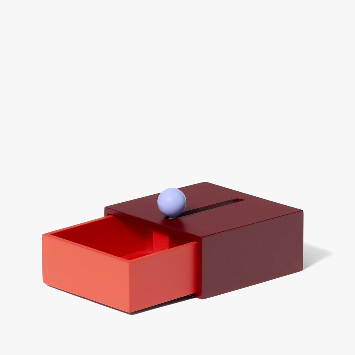 CACHE BOX - Kleine, rote Schmuckschatulle | Kanyon Yeh | Areaware