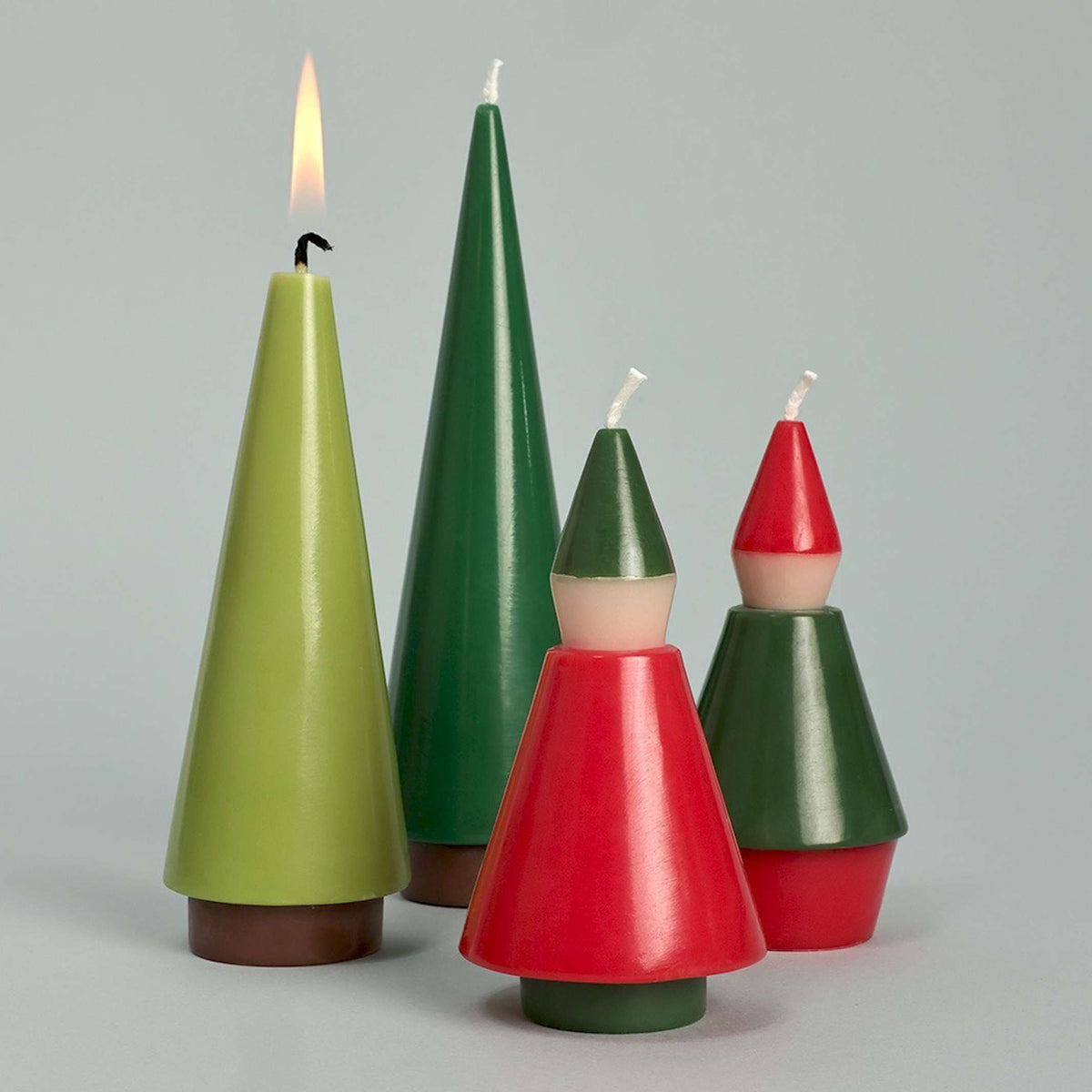 LITTLE ONES - Wichtelmännchen Weihnachtskerzen-Set - ca. 9 cm hoch. | Not the girl who misses much