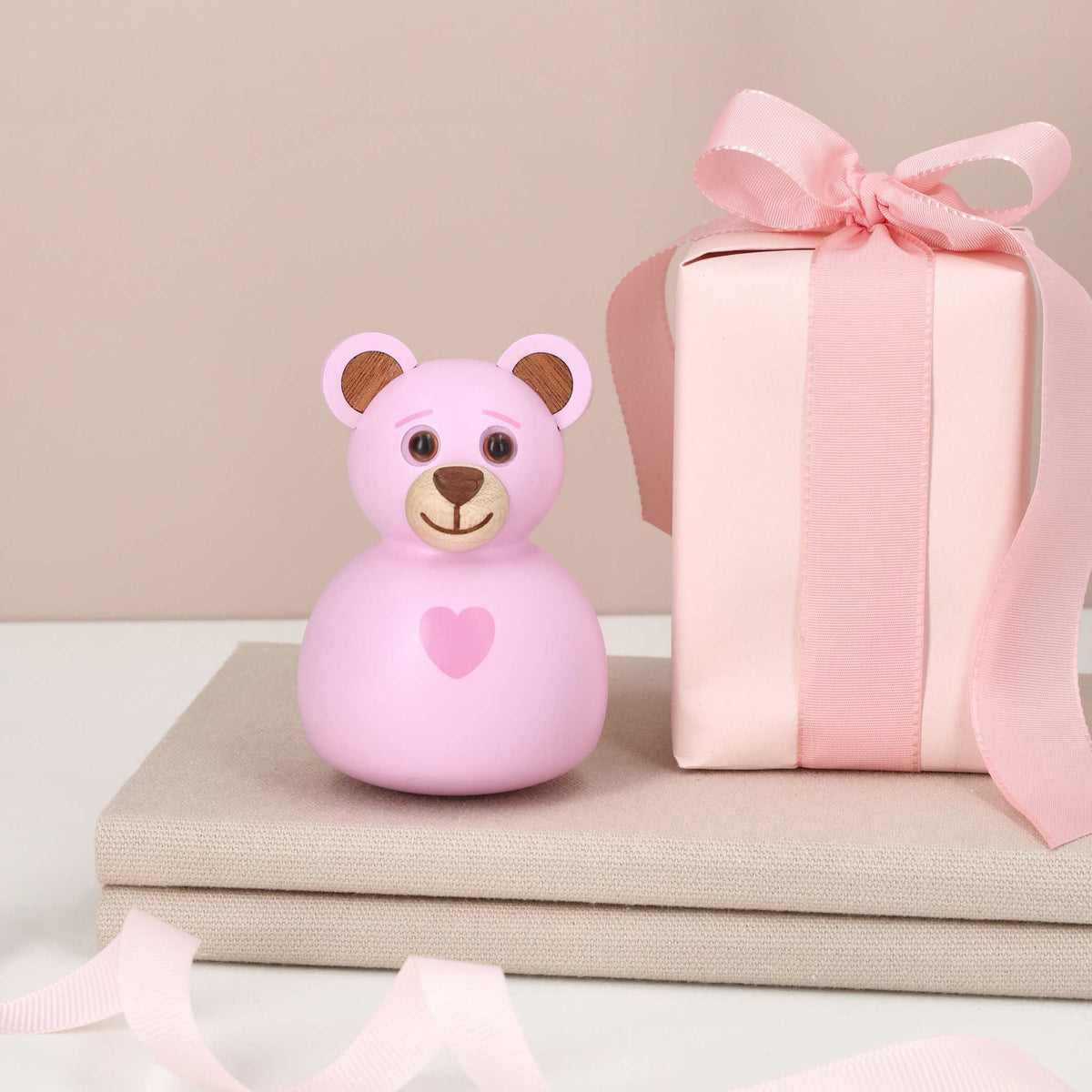 Holz-Teddybär Rosy – Buche · 9 cm | Spring Copenhagen