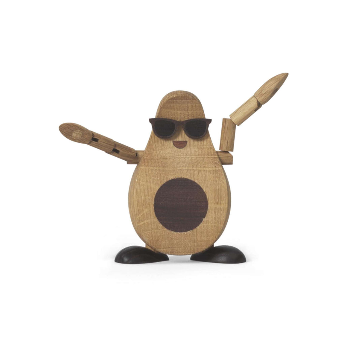 Holzfigur Woodies "Alfredo Avocado" – 9 cm | Spring Copenhagen