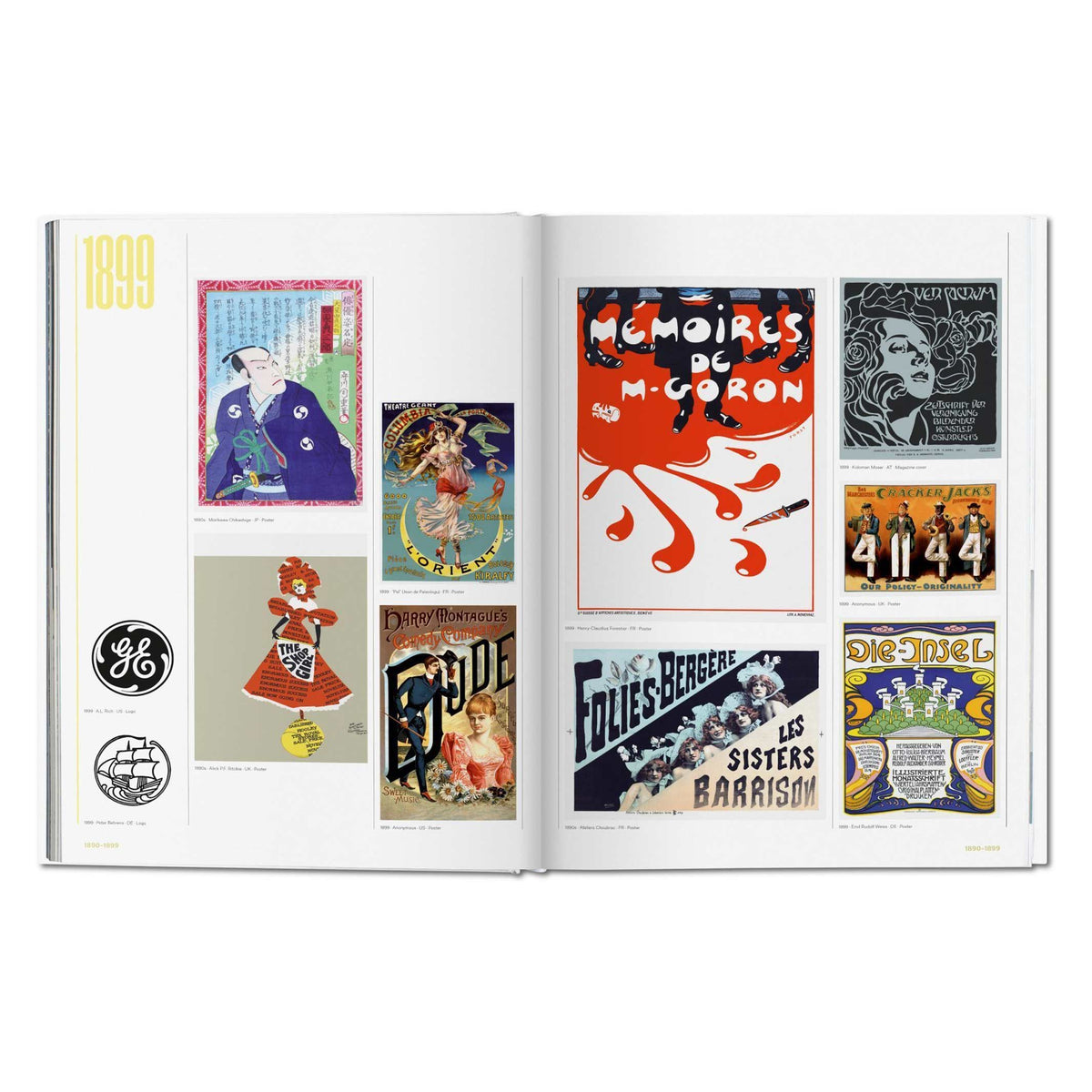 GRAPHIC DESIGN - Geschichte des Grafikdesign 1890 bis 1960 - Buch Band 1 | Taschen Verlag