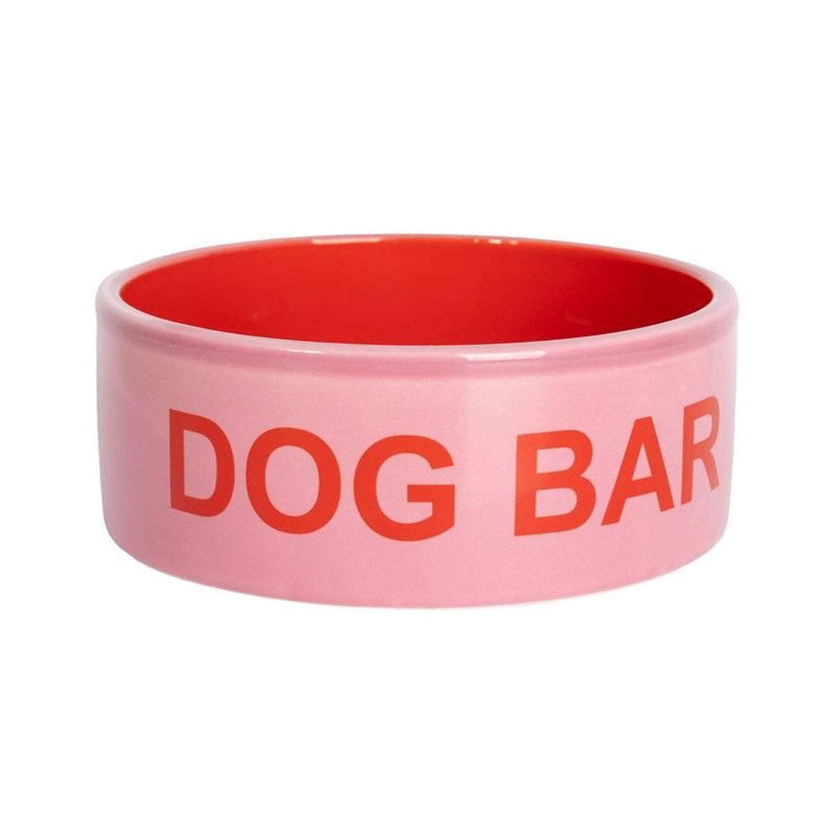 Hundenapf "Dog Bar" – Rosa · Keramik · 750 ml | Fisura