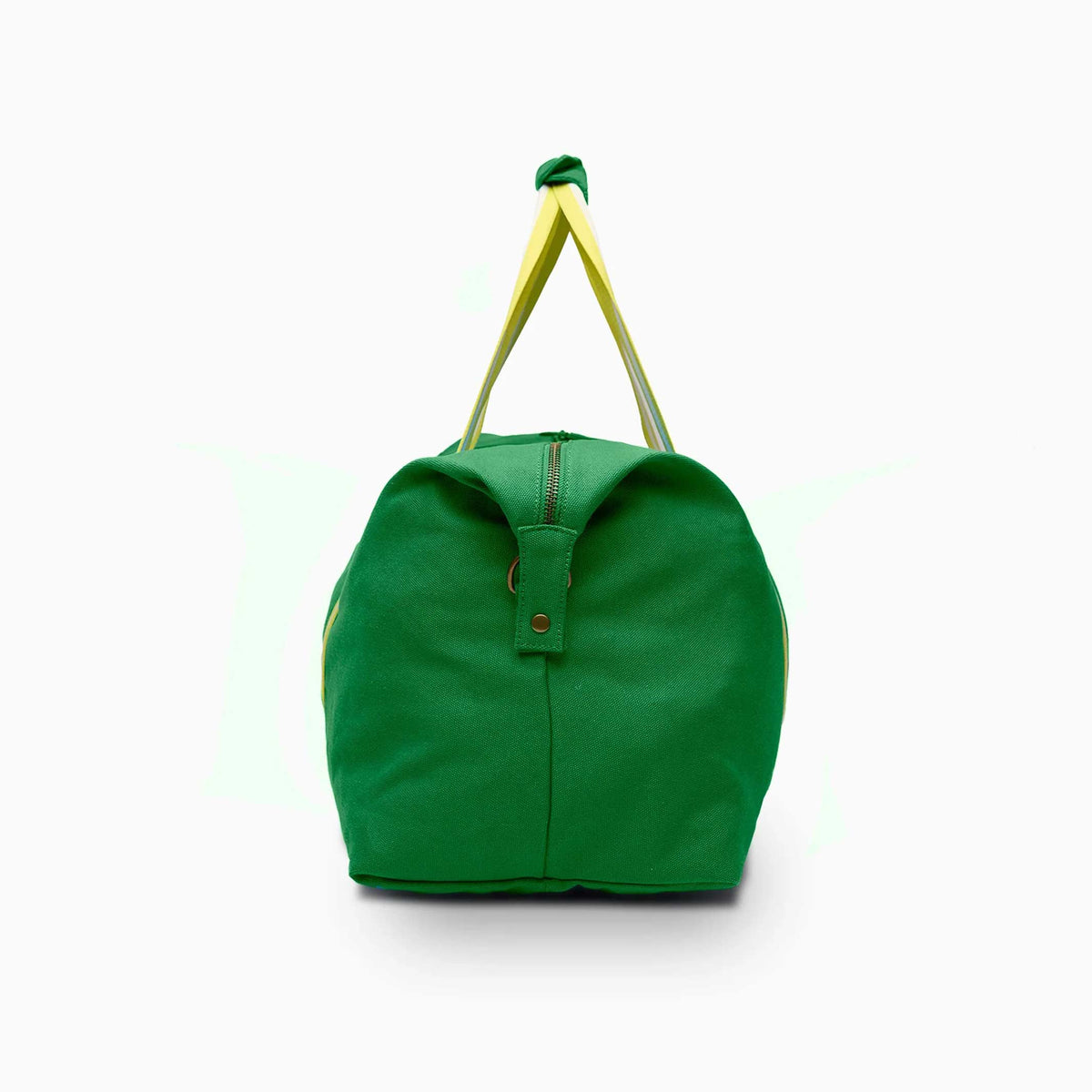 BODHI EXPLORER DUFFLE BAG - Grüne Reise-Tasche aus recyceltem Segeltuchstoff 53 cm | farans