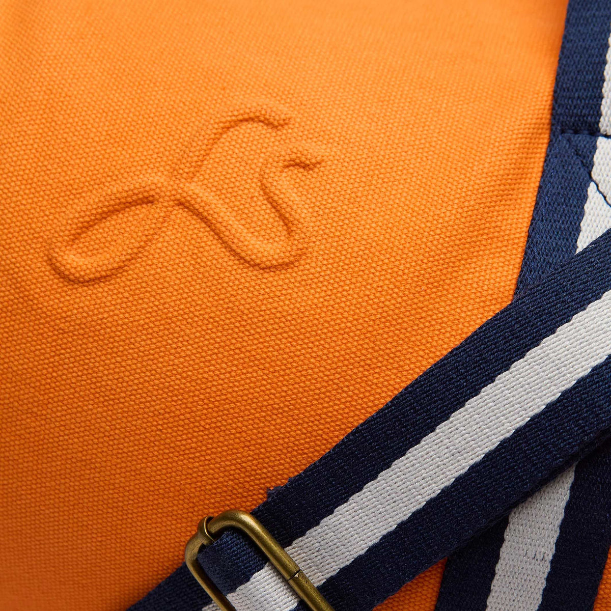 BODHI EXPLORER DUFFLE BAG - Orange Reise-Tasche aus recyceltem Segeltuchstoff 53 cm | farans