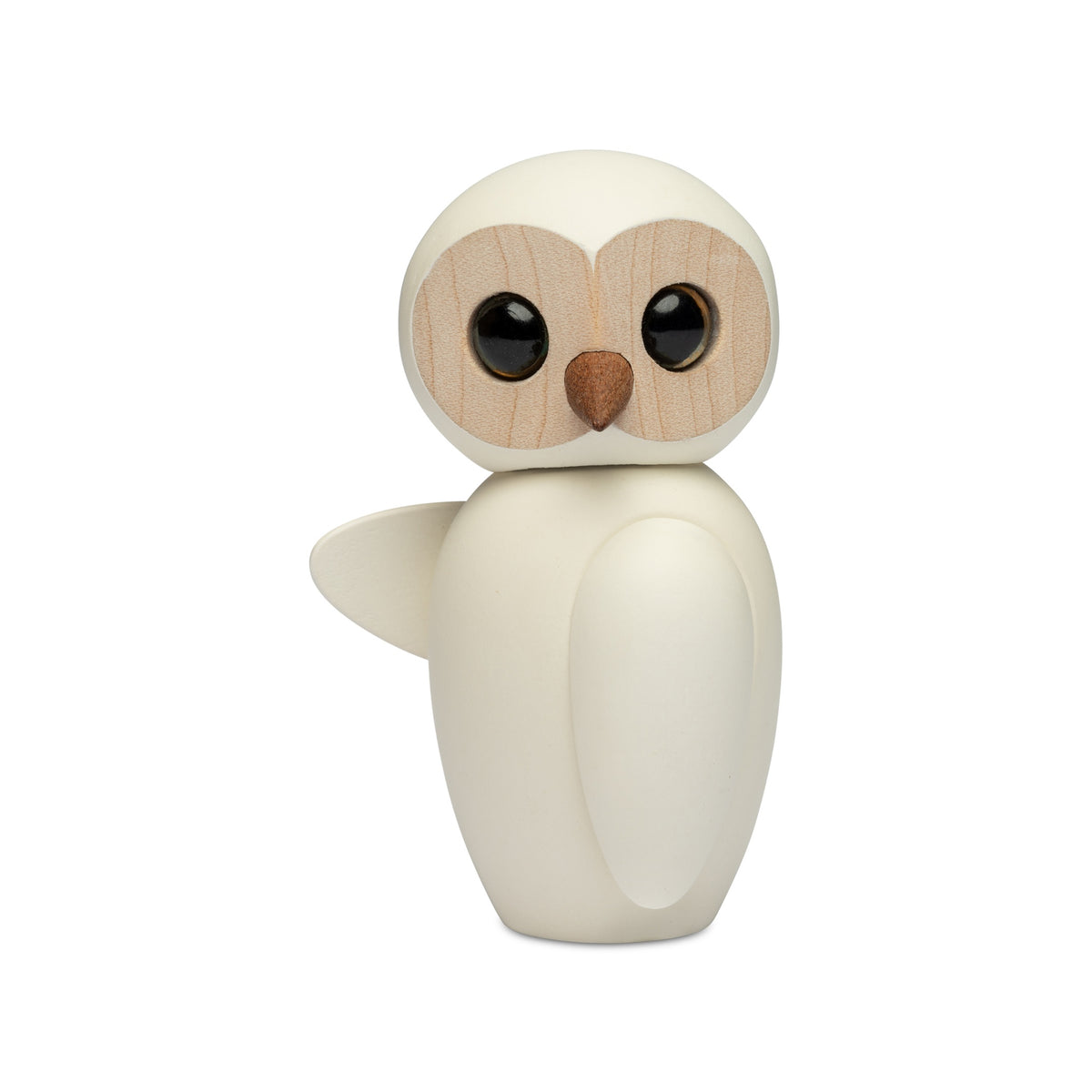 Holzeule Wise Weiß – FSC-Ahorn · 7 cm | Spring Copenhagen