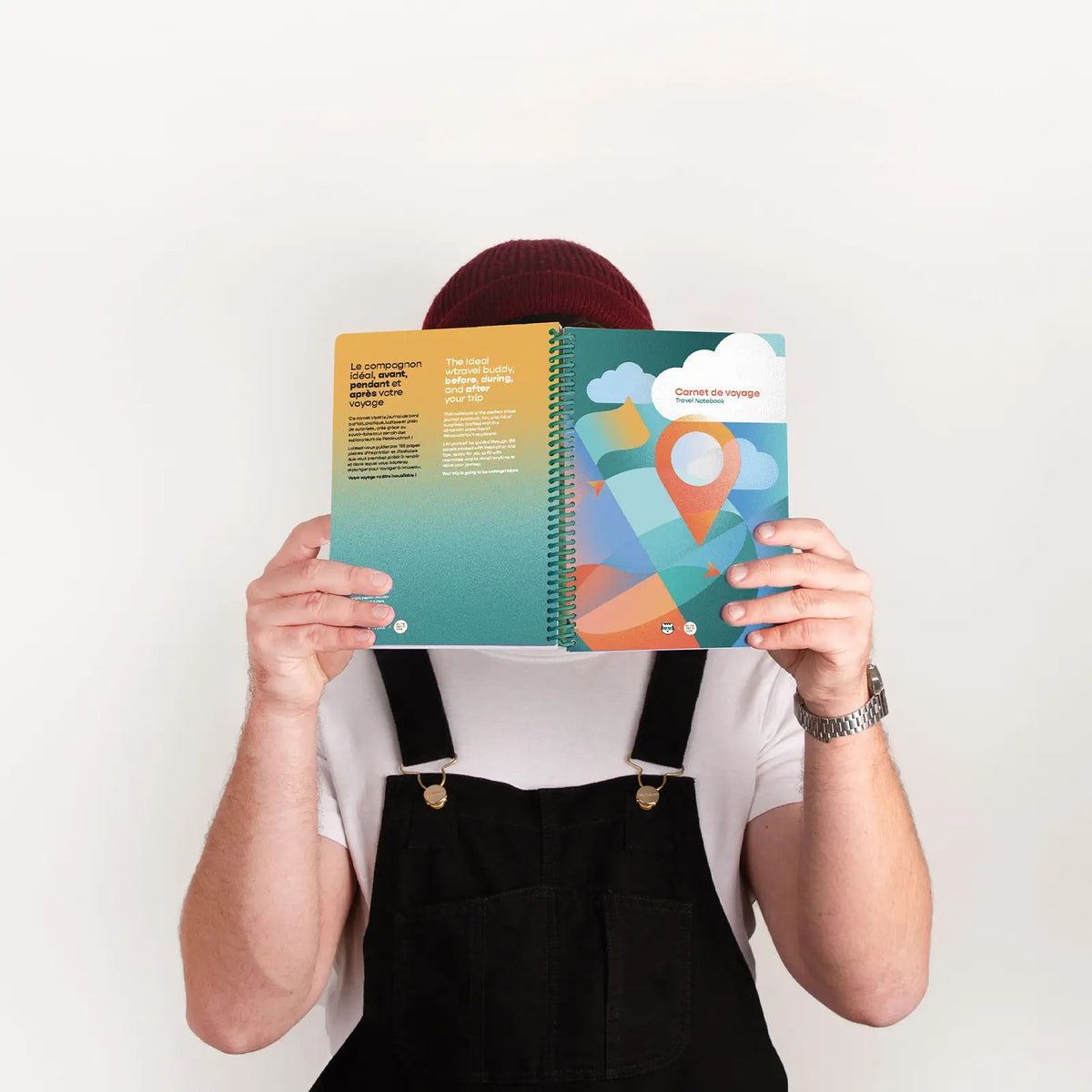 Travel Notebook "Carnet de Voyage" – A5 · 150 Pages | Papier Tigre