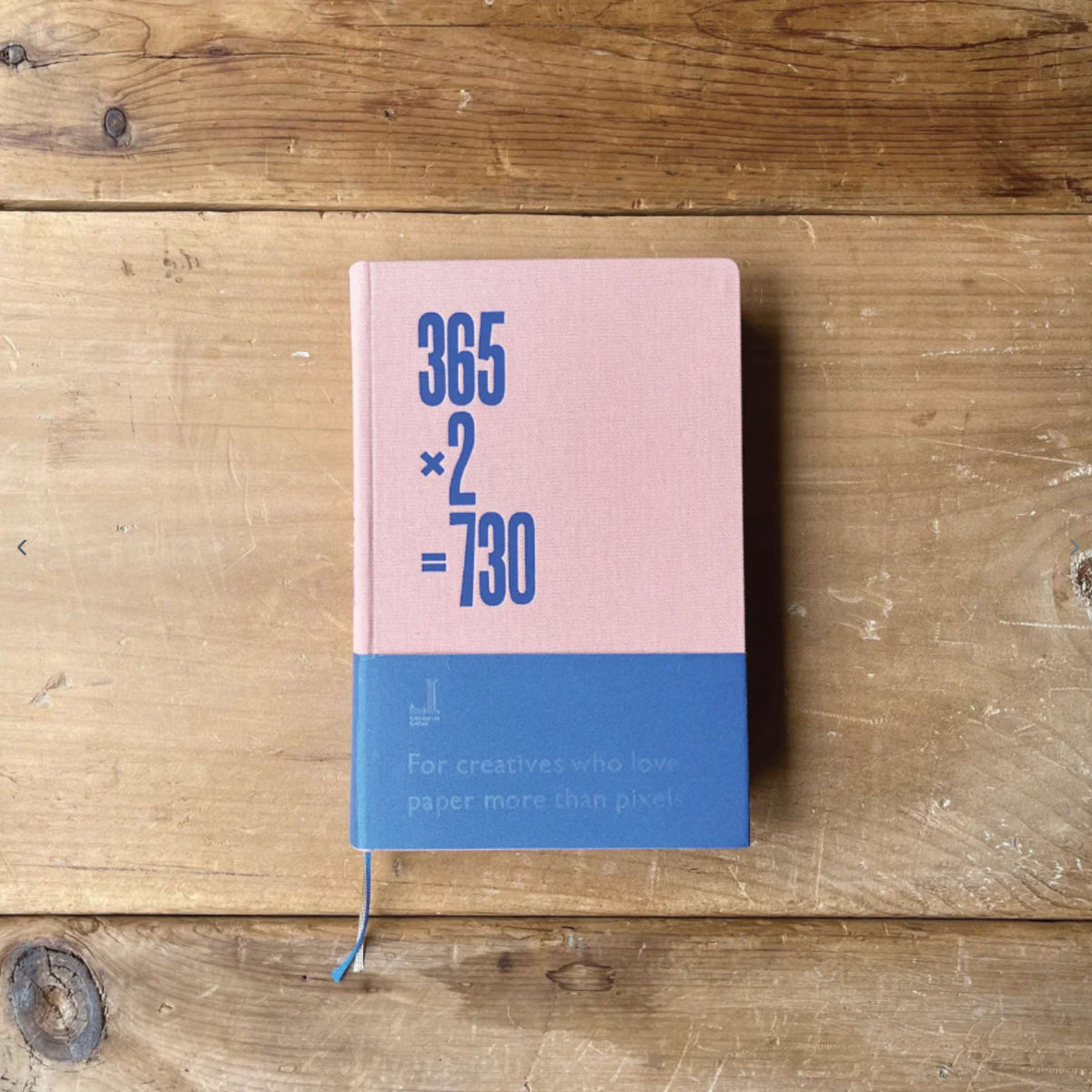 Notizbuch 365×2 Rosa Pink – Letterpress, A5, 2 Jahre | Tomigaya