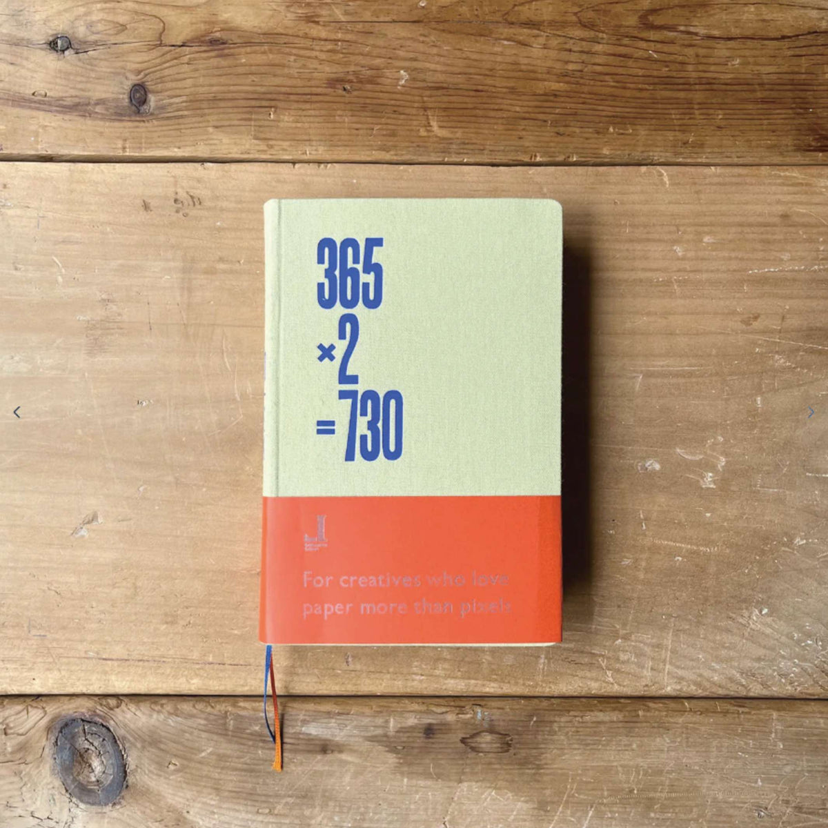 Notizbuch 365×2 Teegrün – Letterpress, A5, 2 Jahre | Tomigaya