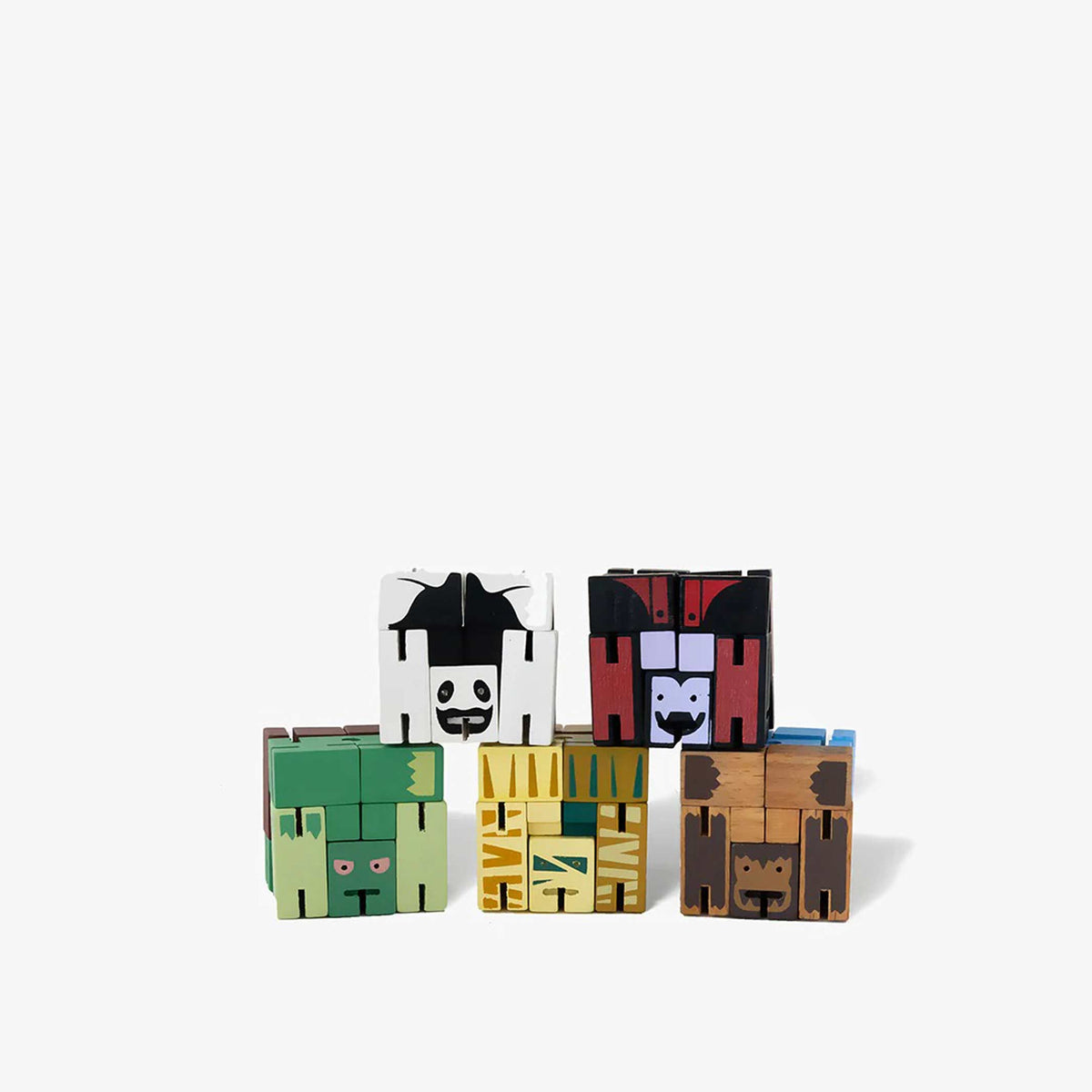 CUBEBOT® SUPERNATURAL MUMMY - Micro 3D Puzzle Roboter | David Weeks | Areaware