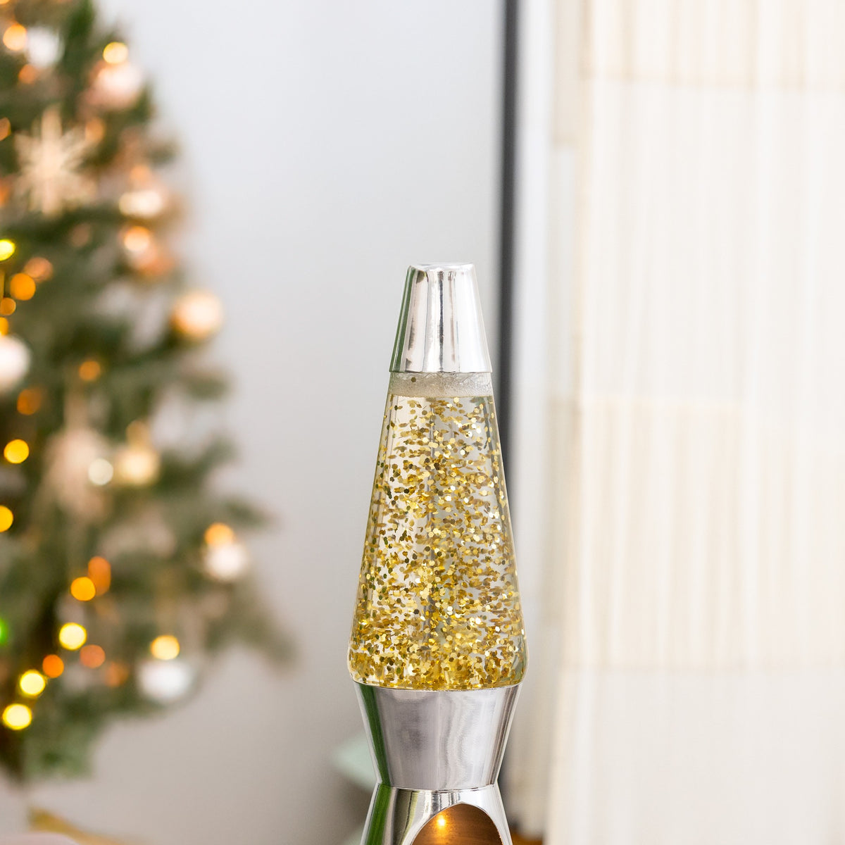 Lava Lamp Tealight – Chrome & Glitter – Lifestyle 5 | Fisura