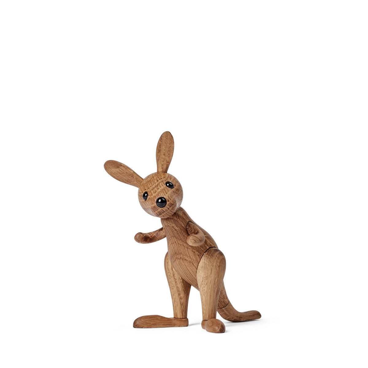 Holzkänguru Roo – 11,5 cm · Tierfigur | Spring Copenhagen · Tischdeko