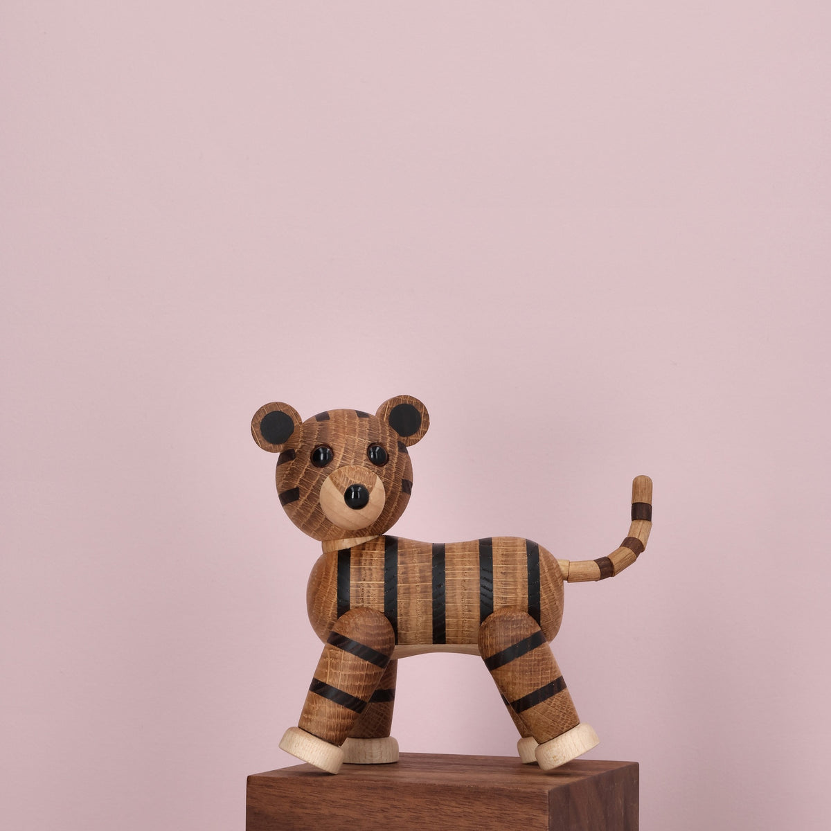 Holztiger Shiva – 12 cm · Tierskulptur | Spring Copenhagen · Tischdeko