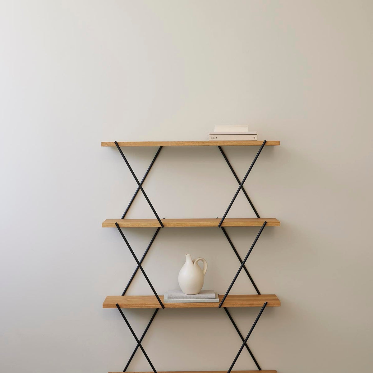 Erweiterungsregal XO1 – FSC-Eiche · Stahl · 80 cm | Spring Copenhagen · Wandregal