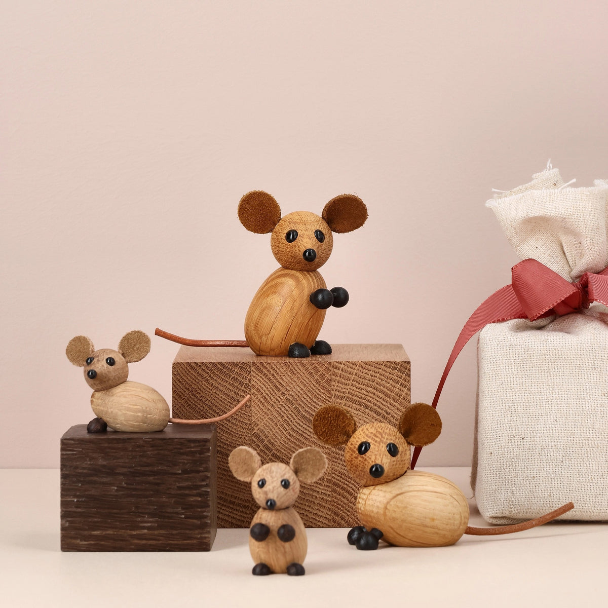 Holzmaus City Mouse Mini – 4,6 cm · Miniatur | Spring Copenhagen · Tischdeko