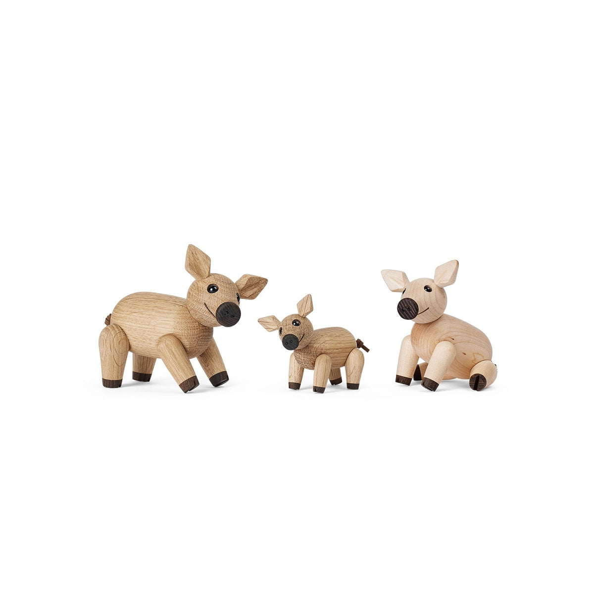Holzschwein Percy – 9,3 cm · Tierfigur | Spring Copenhagen · Tischdeko