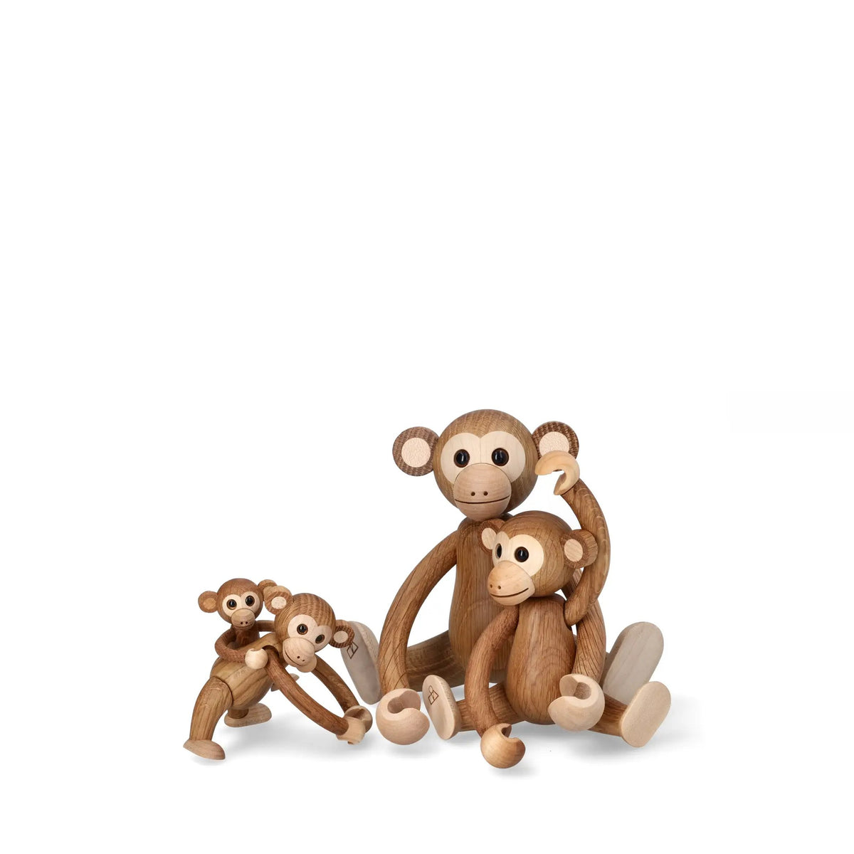 Holzaffe Funky – 21 cm · Tierfigur | Spring Copenhagen · Tischdeko
