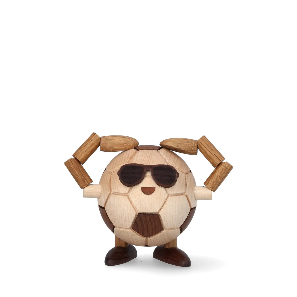 Wooden Figure Woodies "Billy Ball" – 6.7 cm | Spring Copenhagen