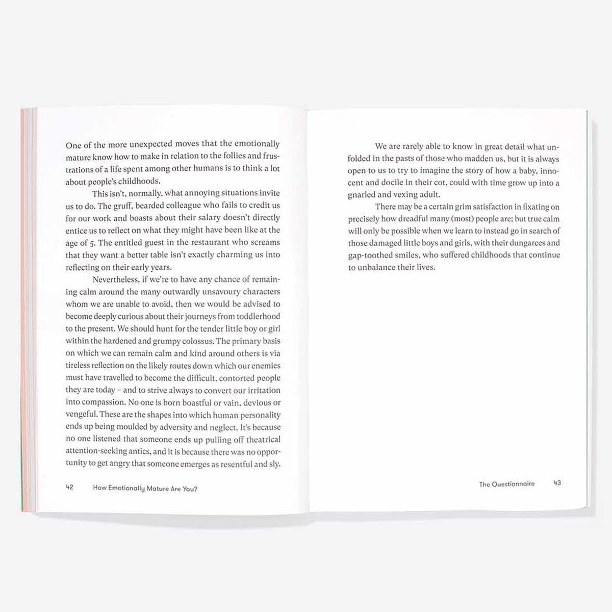 Taschenbuch "How Emotionally Mature Are You?" – Englisch | The School of Life