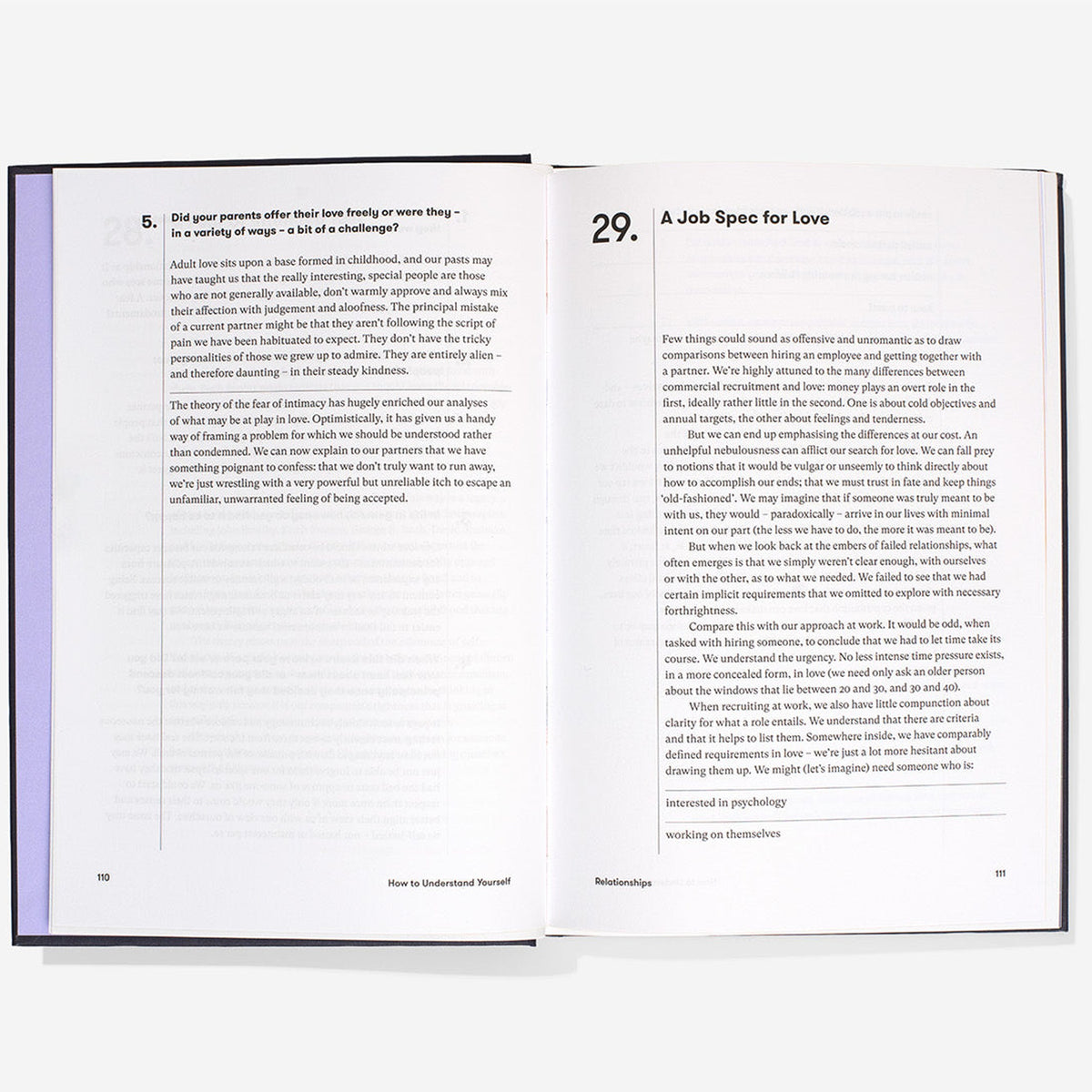 Workbook "How To Understand Yourself" – Englisch | The School of Life