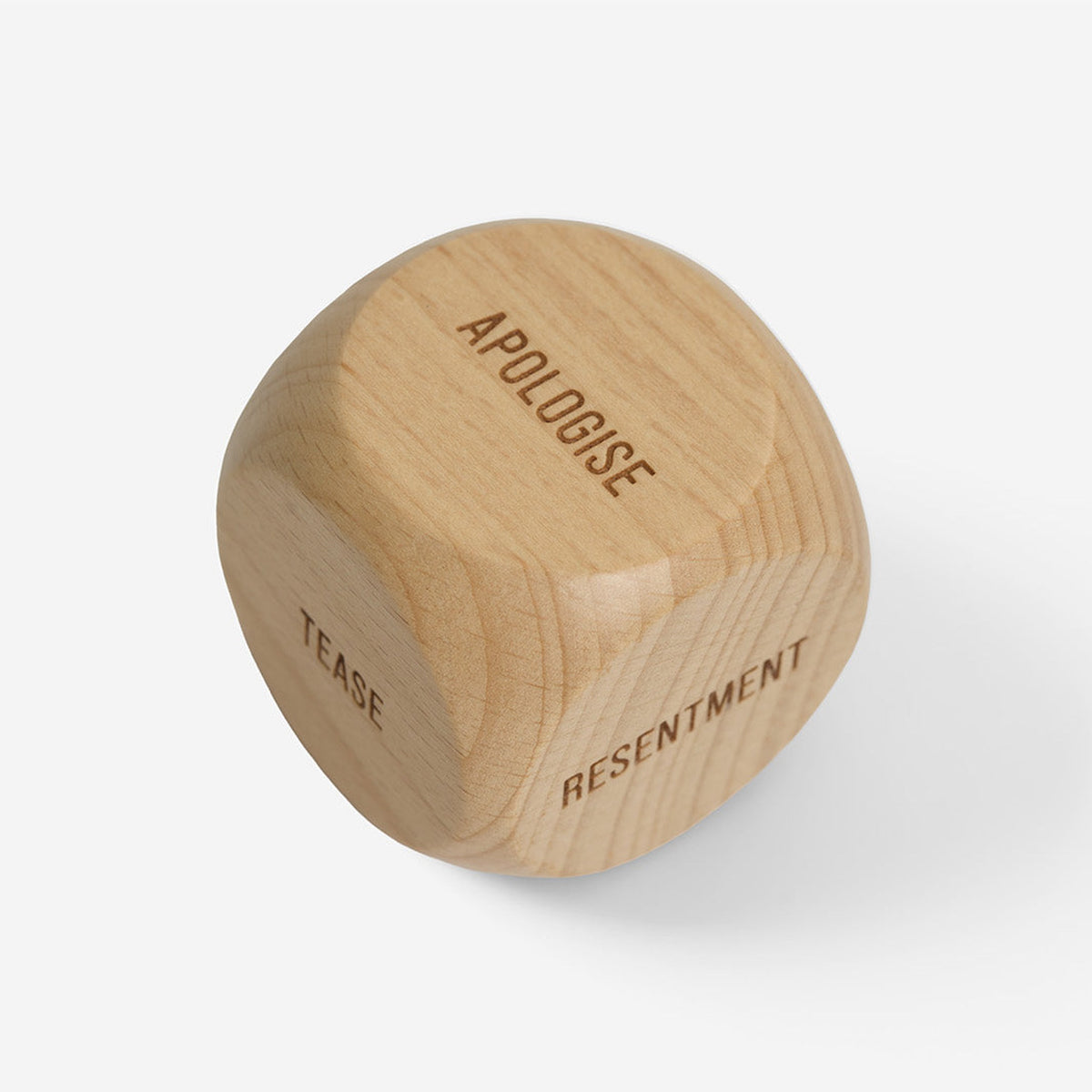 Würfelspiel "Couple's Dice" – Holz · Englisch | The School of Life