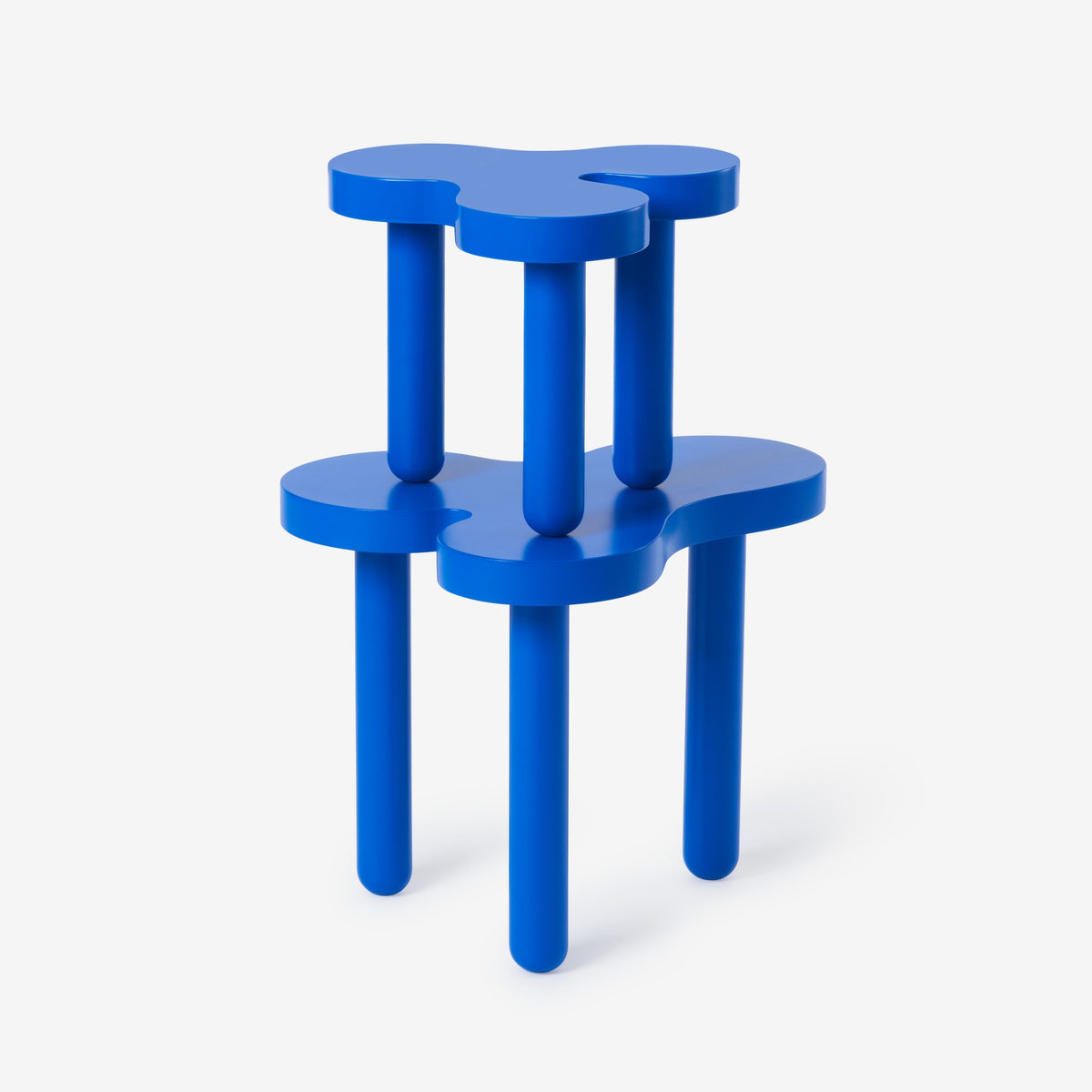 Beistelltisch Splat – Niedrig · Blau | Sophie Collé · Areaware