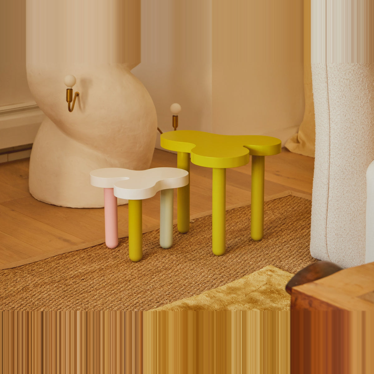 Side Table Splat – Short · Mint | Sophie Collé · Areaware
