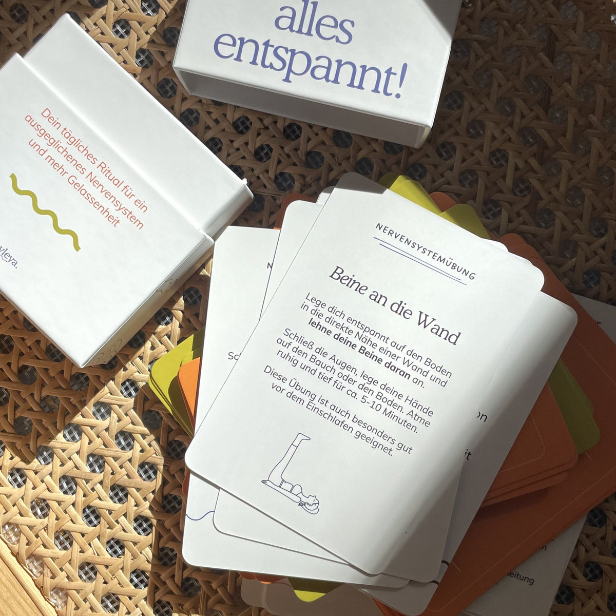 Kartenset "Alles Entspannt" – 45 Karten · 9×12 cm | revleya