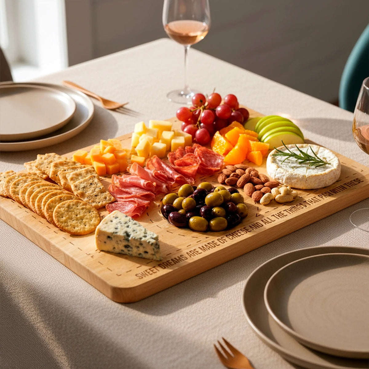 Servierbrett Aperitivos – Bambus · 40×30 cm | Fisura