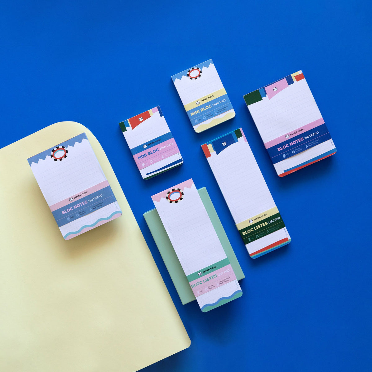 Notepad Pool Bold – A7 · Paper | Papier Tigre