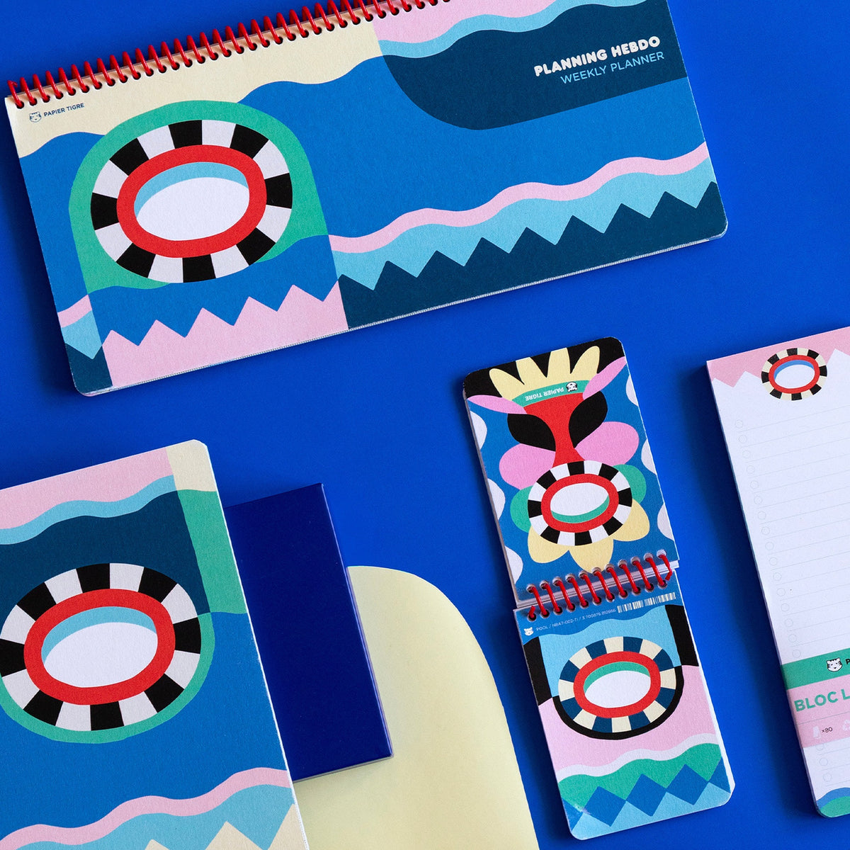 Notepad Pool Bold – A7 · Paper | Papier Tigre