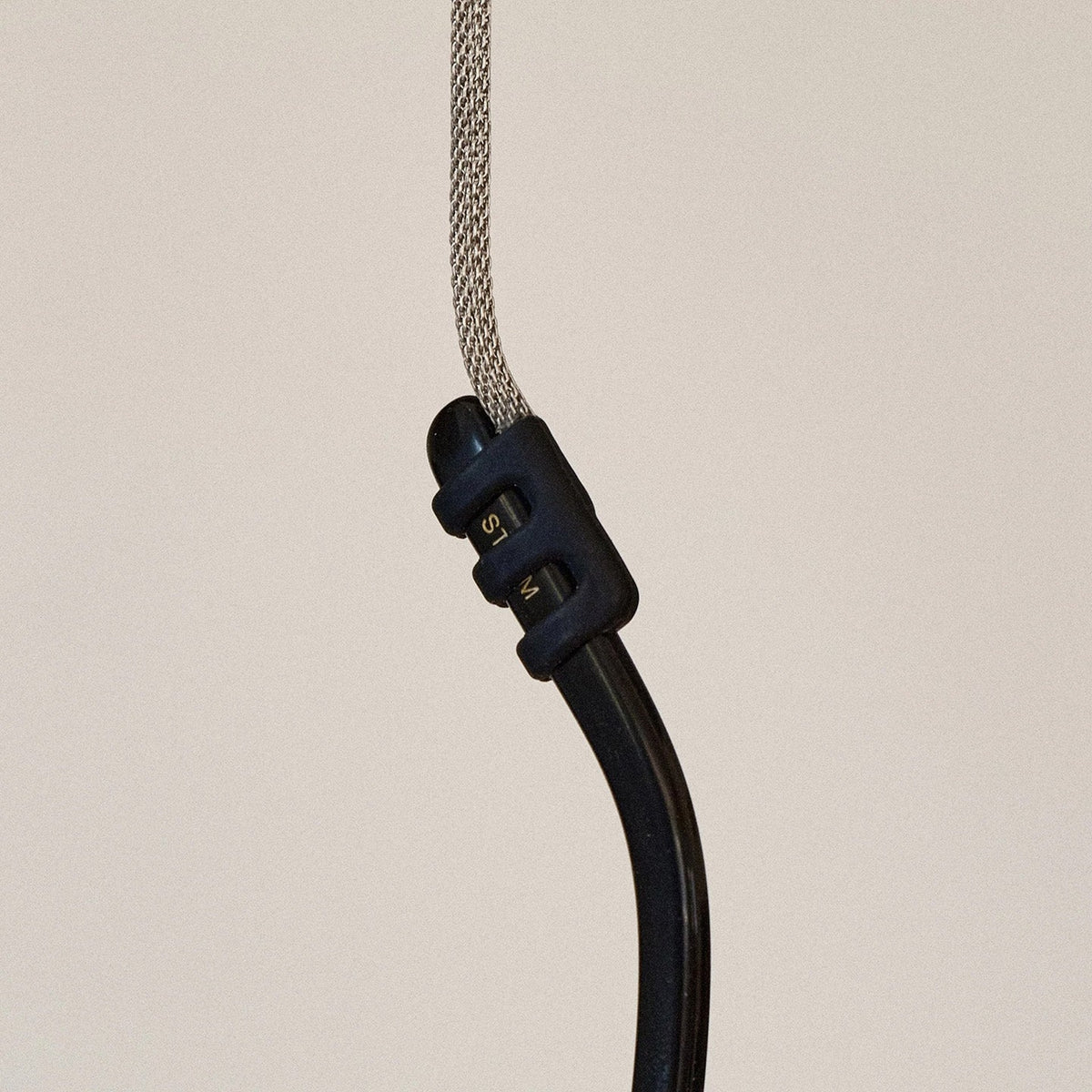 Brillenkette – Schwarz · Edelstahl · 38 cm | Craighill