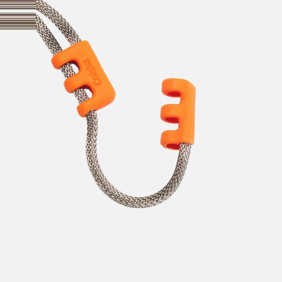 Brillenkette – Orange · Edelstahl · 38 cm | Craighill