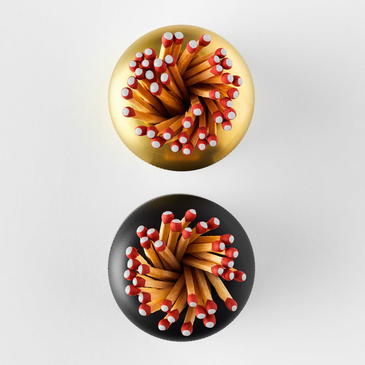 Streichholzanzünder – Schwarz · Karbonstahl · 5 cm | Craighill