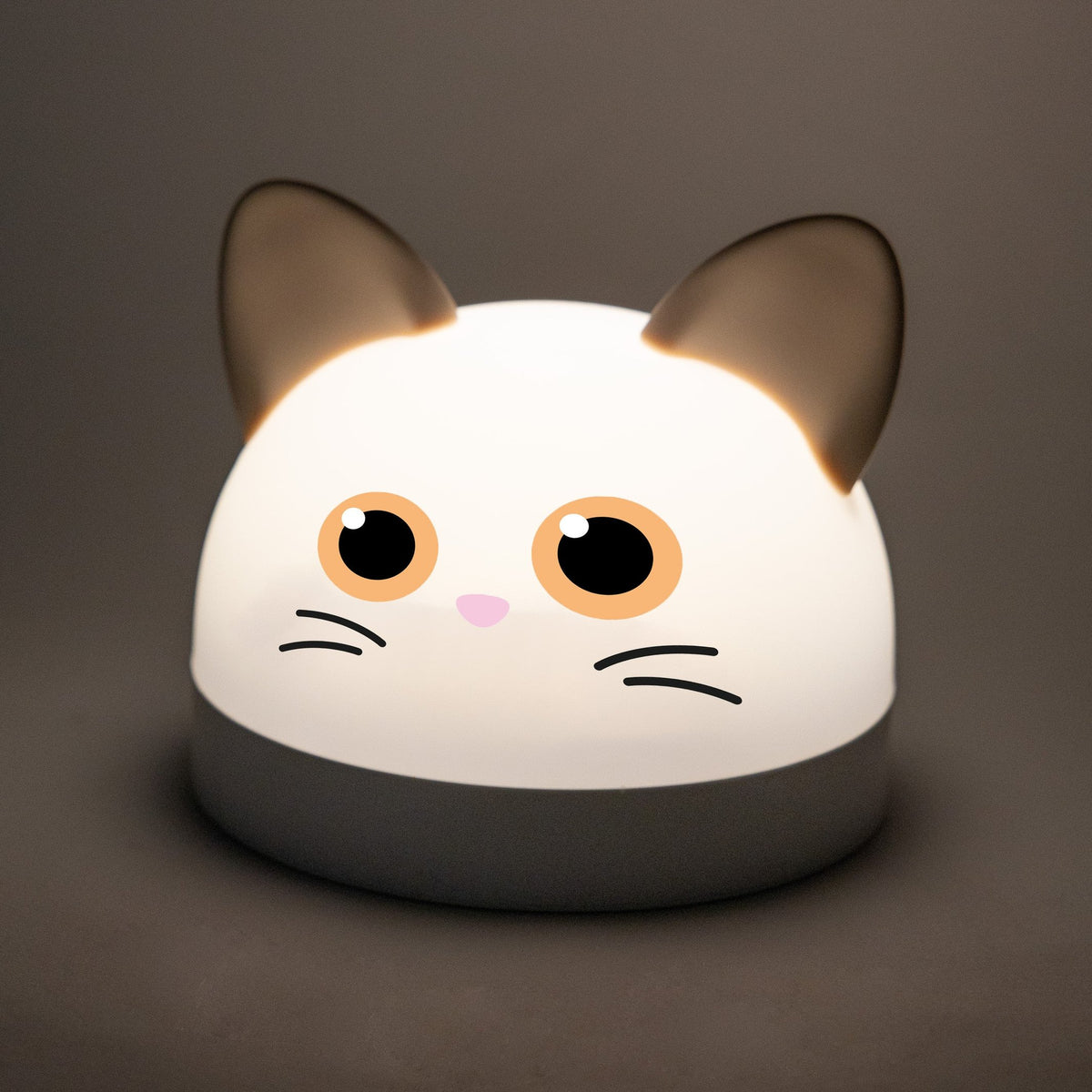 Kinderwecker Katze – Nachtlicht · Silikon · 11 cm | Fisura
