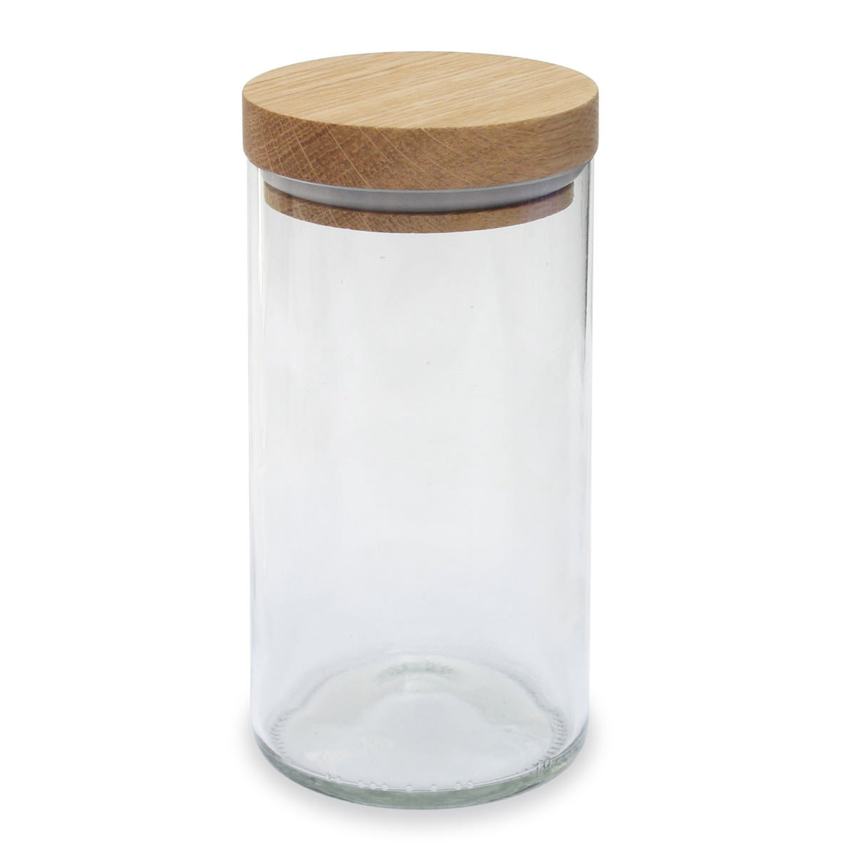 Vorratsglas – Eichenholz · 450 ml · 16,5 cm | side by side