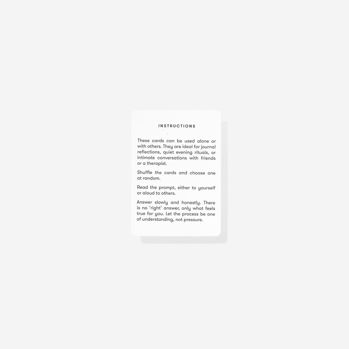 Card Set "Letting Go" – 52 Cards · English | The School of Life