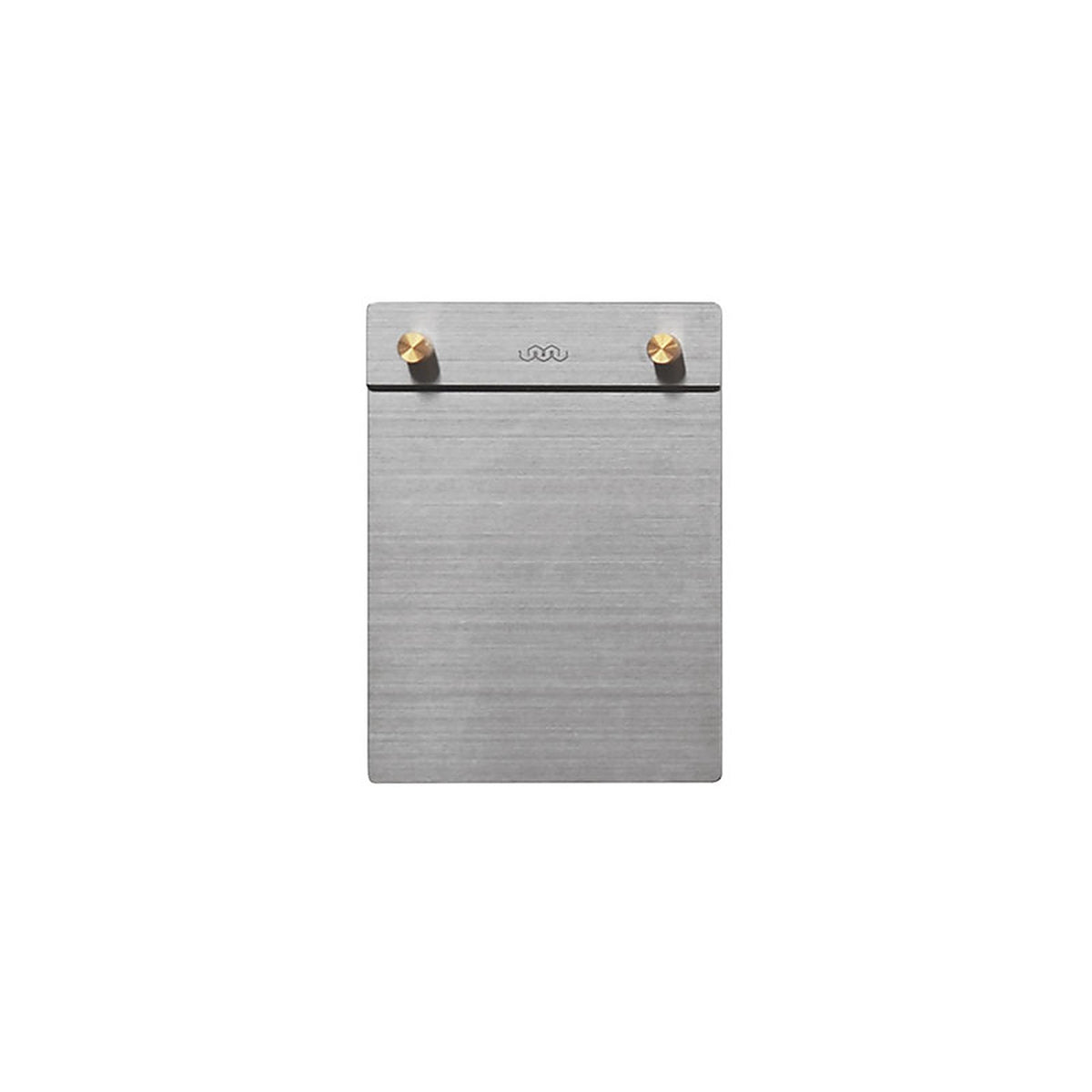 Desk Pad A6 – Stainless Steel · Brass | 100percent