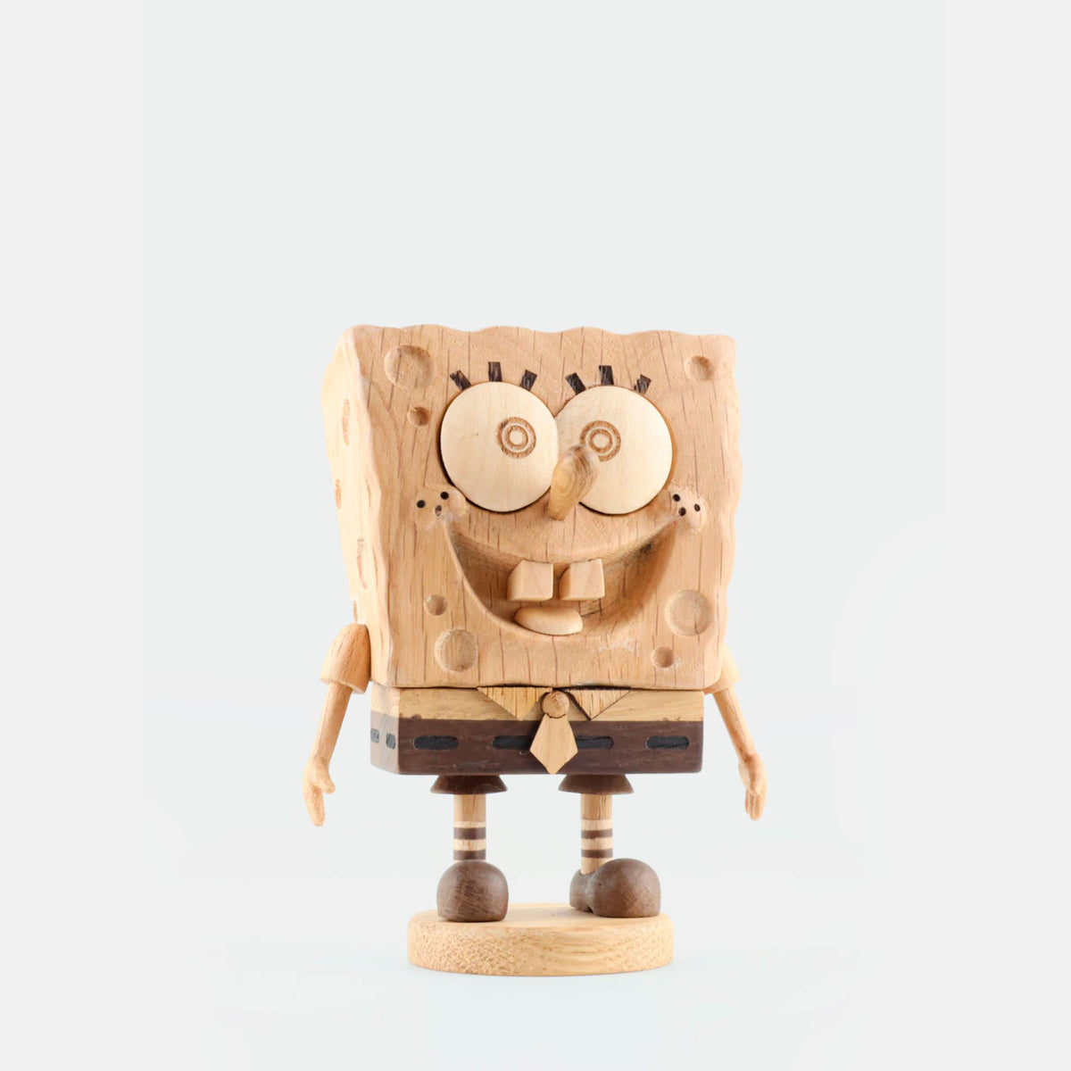 Holzfigur SpongeBob Groß – FSC-Eiche | Boyhood