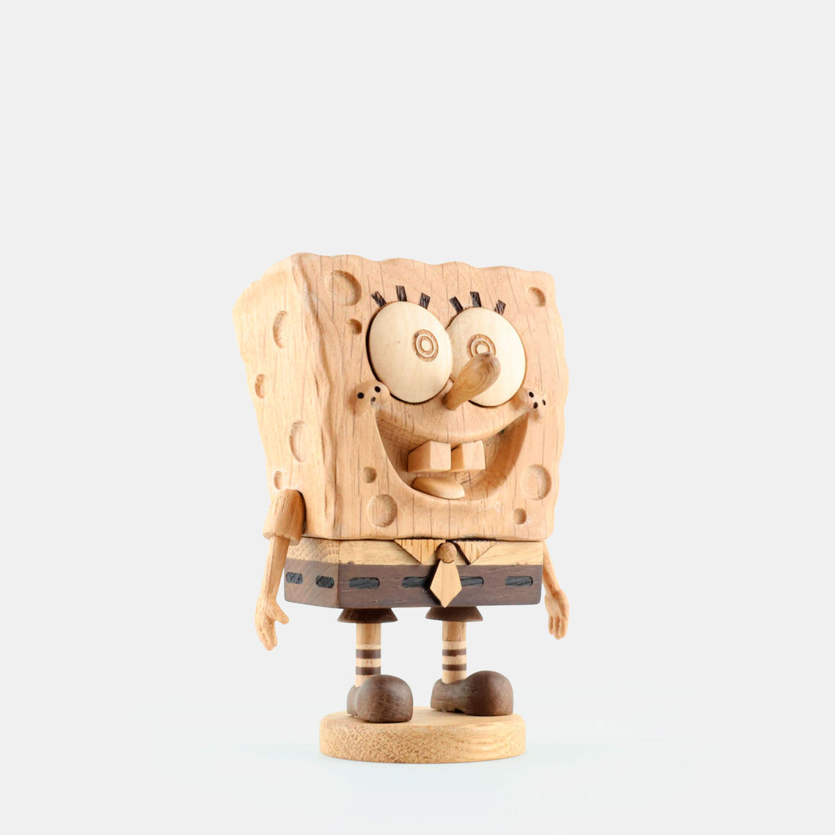 Holzfigur SpongeBob Groß – FSC-Eiche | Boyhood