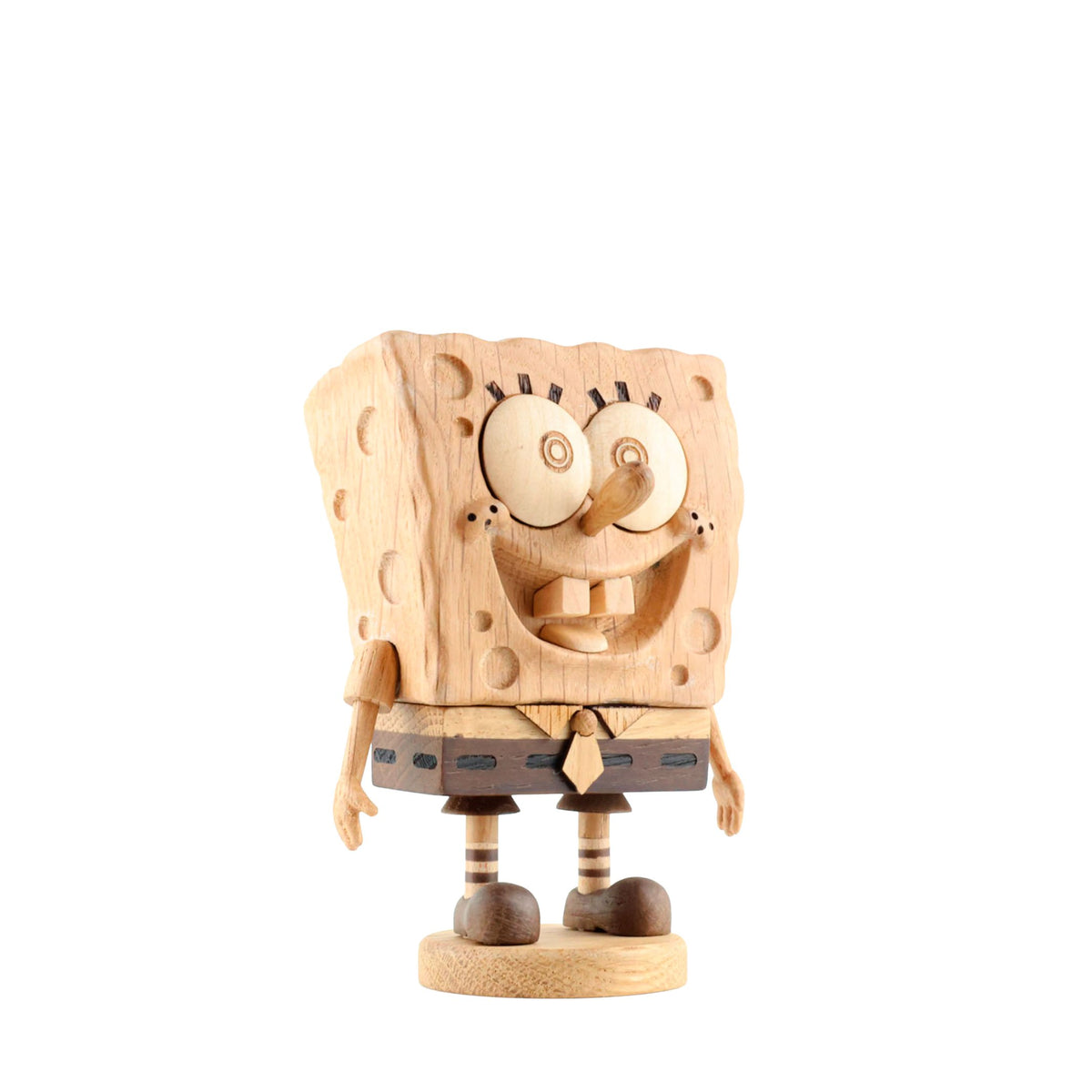 Holzfigur SpongeBob Groß – FSC-Eiche | Boyhood