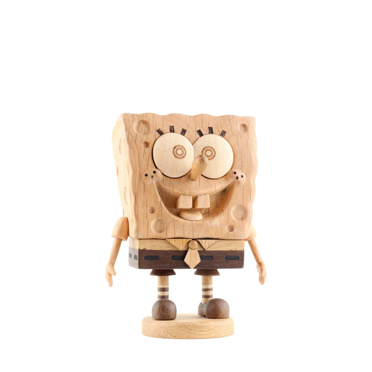 Wooden Figure SpongeBob Small – FSC Oak | Boyhood