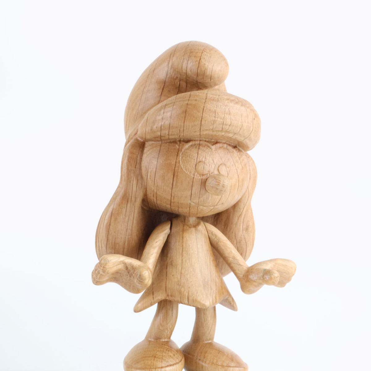 Holzfigur Schlumpfine Klein – FSC-Eiche · 13,5 cm | Boyhood
