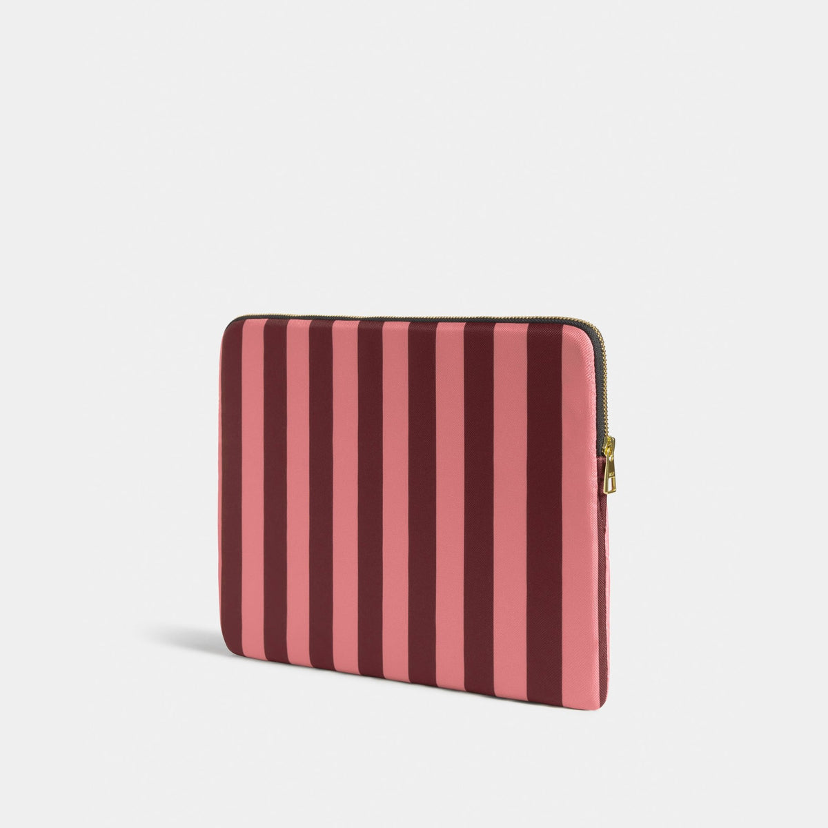 Laptophülle Sophie – Recycelt · Rosa Streifenmuster · 13-14" | Wouf