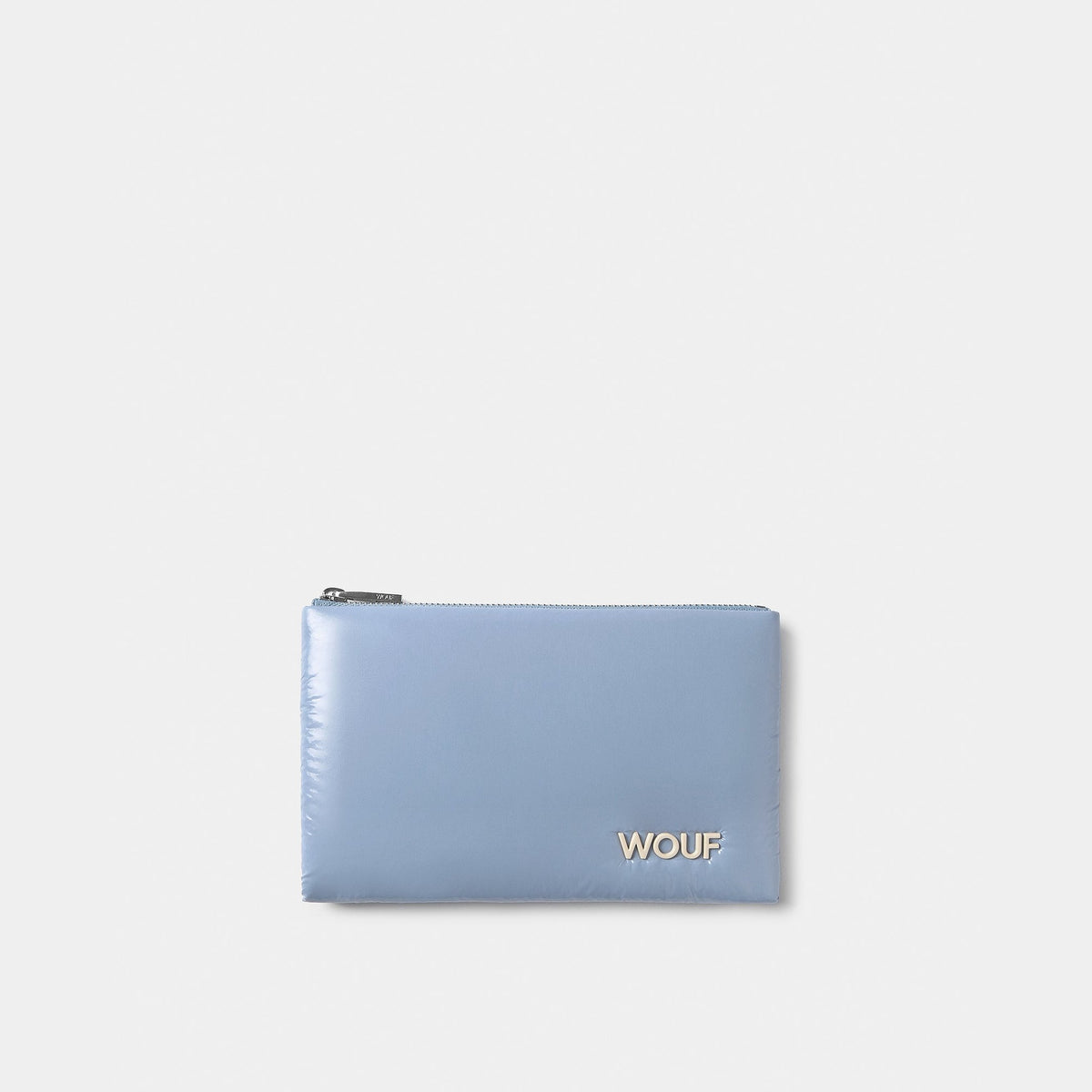 Pouch Steel – Recycelt · Stahlblau · Glänzend · 21,5 cm | Wouf