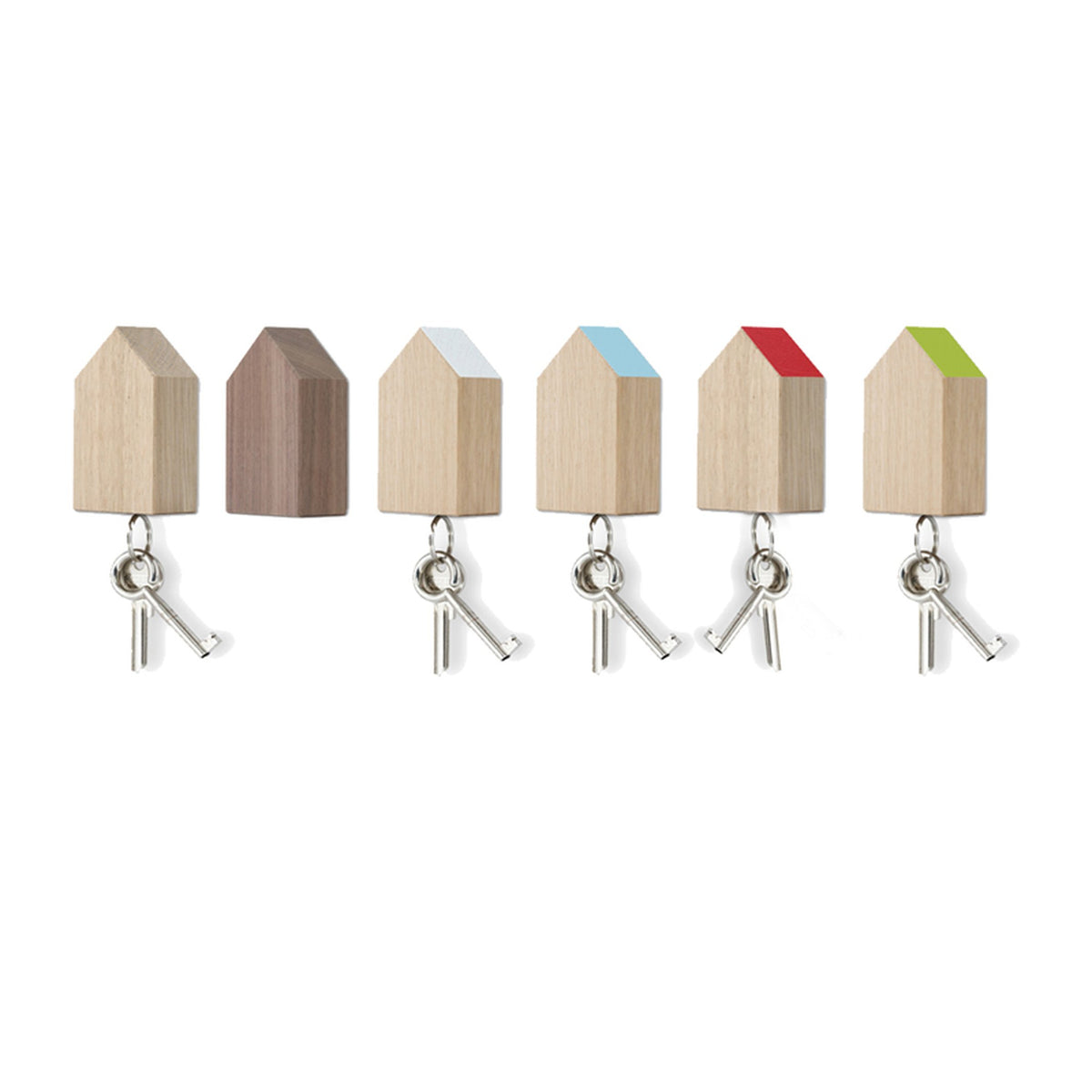 Schlüsselbrett Schlüsselhaus – Holz · 9 cm | side by side