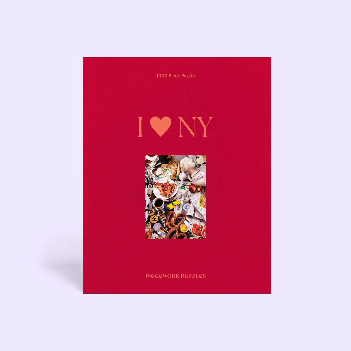 Puzzle "I Heart NY" – 1000 Teile · 49 × 68 cm | Piecework